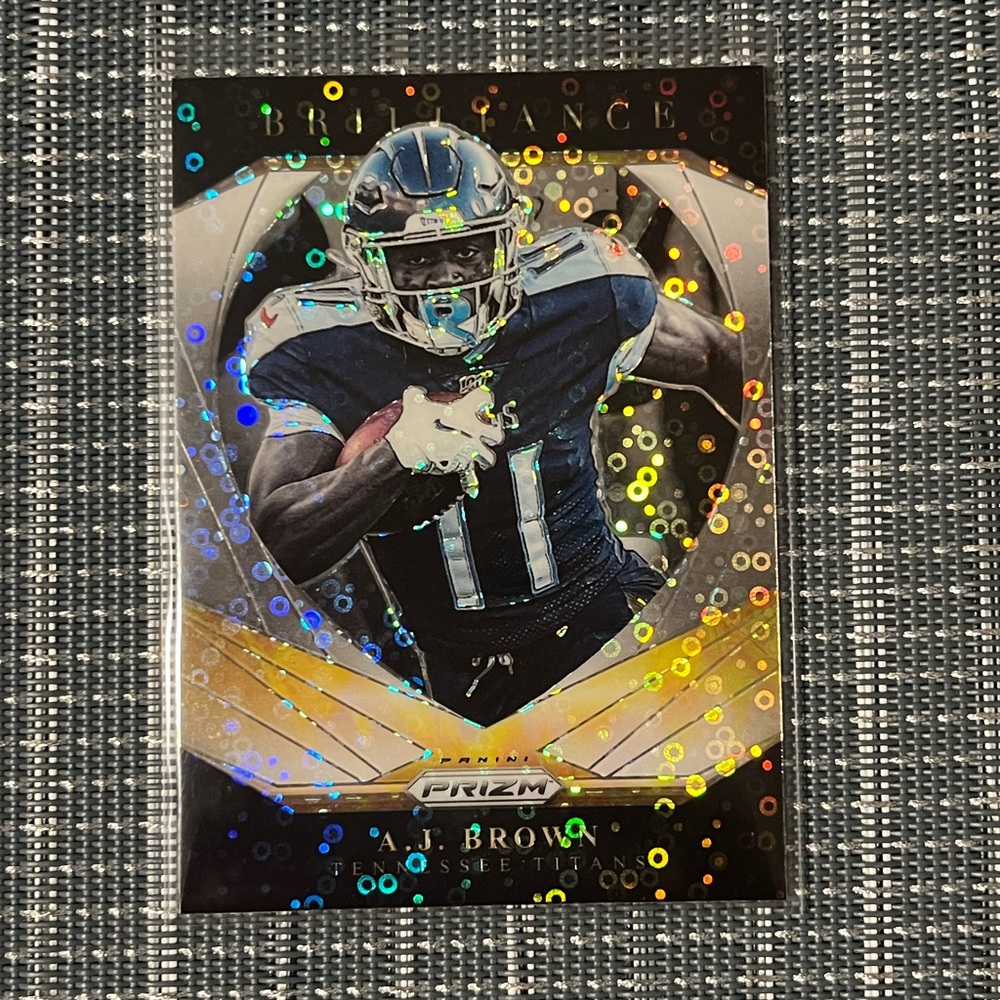 Prizm 🏈 AJ Brown TN Titan’s 2020 Panini Prizm Football Sports Card #20, Qty 1